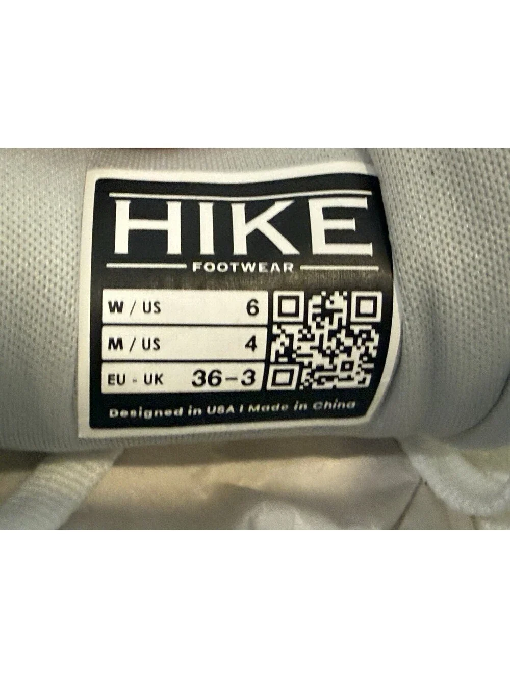 NWT Hike Footwear HF Stride Barefoot Shoes White Unisex Size EU36 Women 6 Men 4
